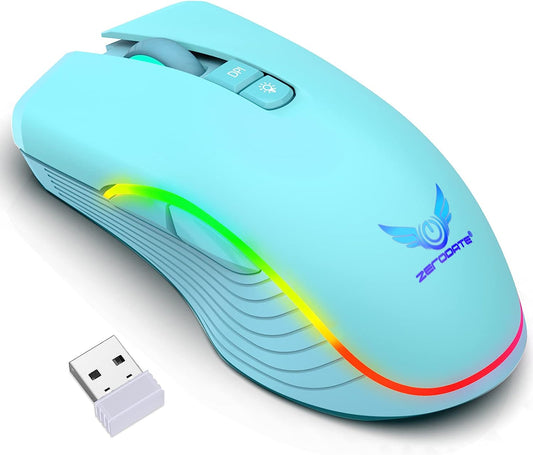  Wireless RGB LED Gaming Mouse™ 2.4G USB 